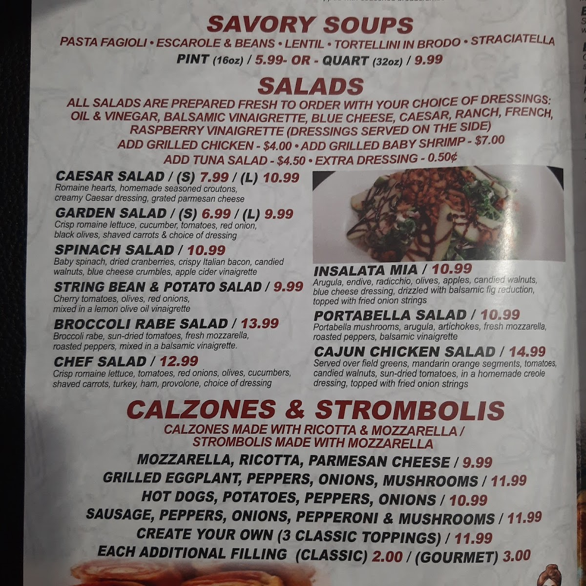 Menu Zi Zia Pizzeria & Trattoria-3