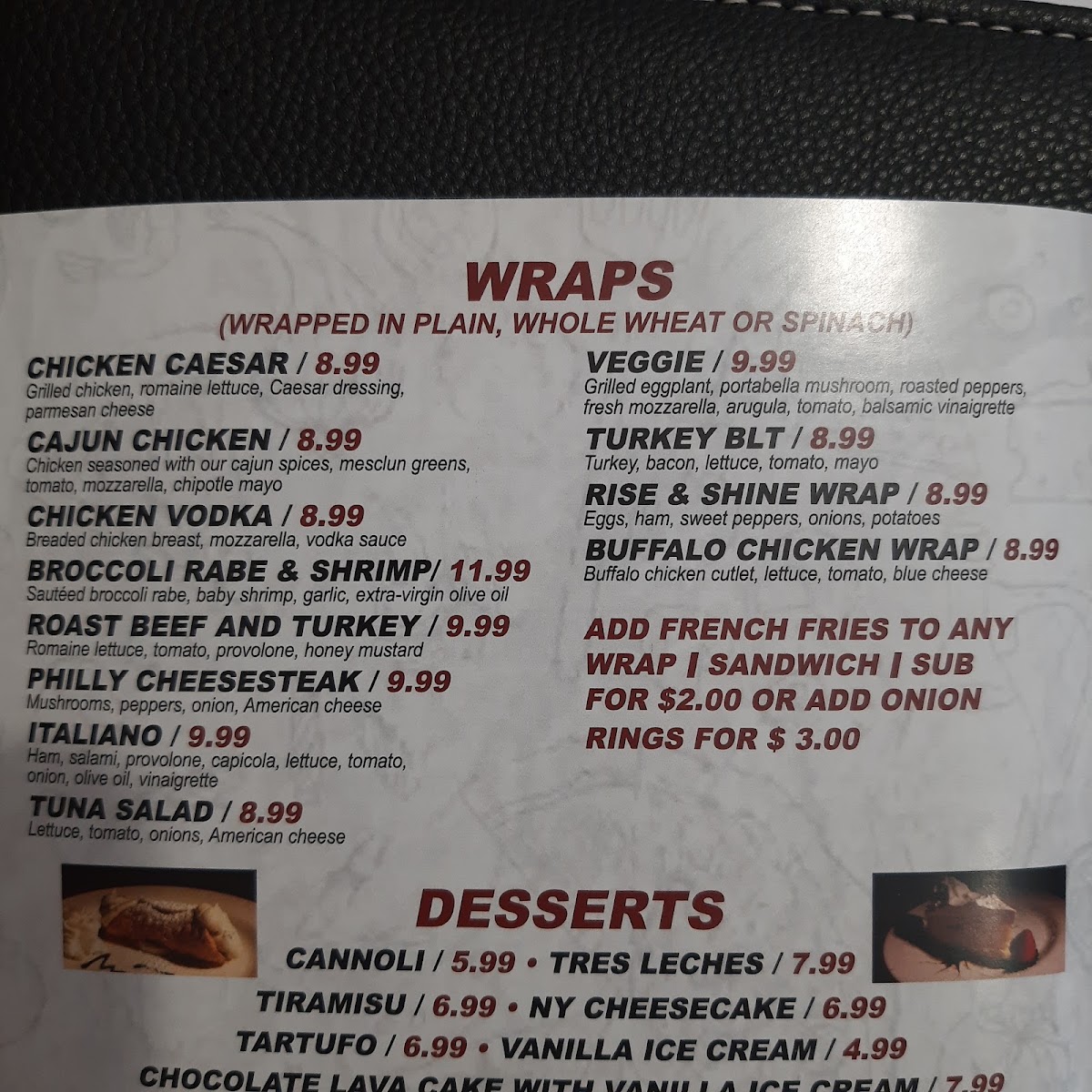 Menu Zi Zia Pizzeria & Trattoria-6