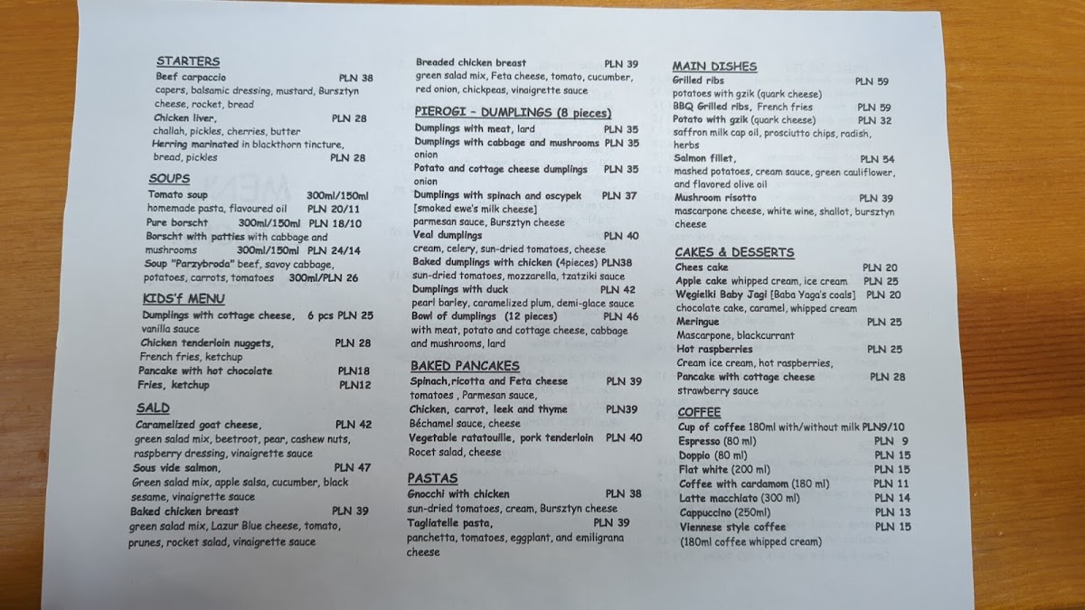 Menu Zielona Antresola-10