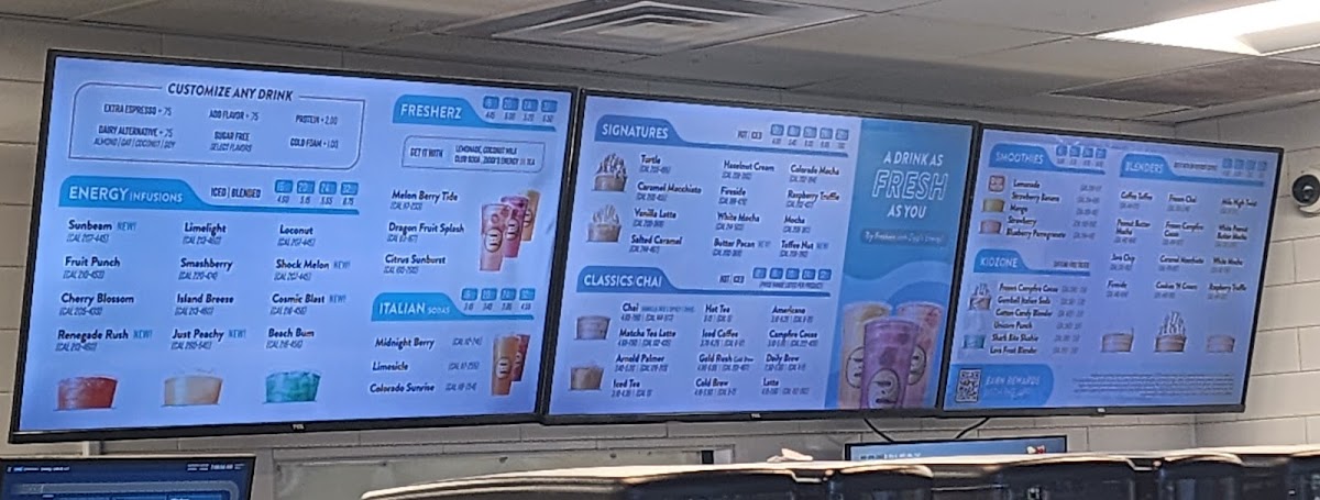 Ziggi's Coffee Menu-1