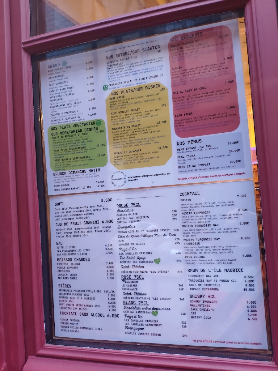 Menu Zilwa Le Mans Restaurant Mauricien-5