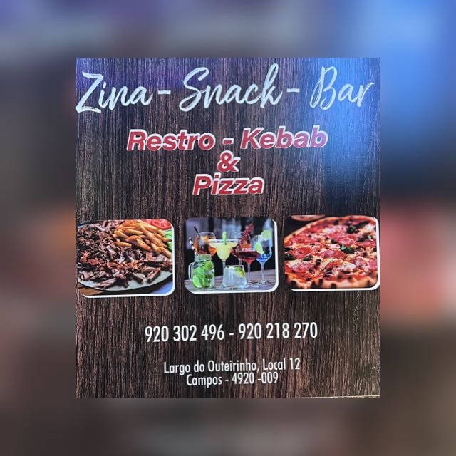 Menu Zina Bar-Indian Restaurant-1