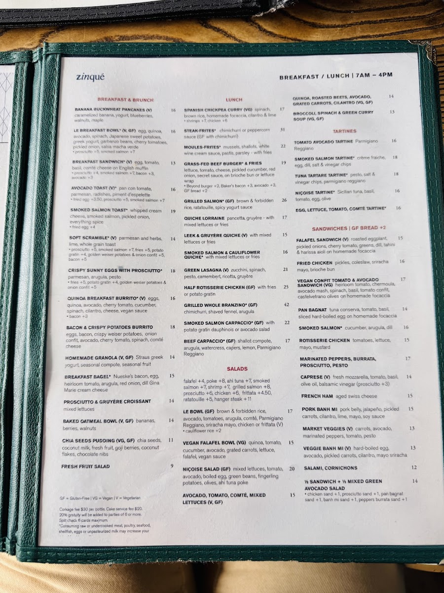 Menu Zinqué-1