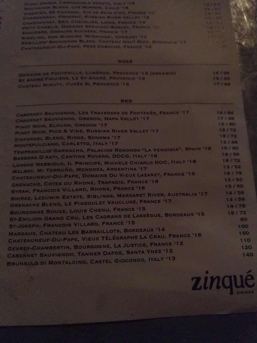 Menu Zinqué-10