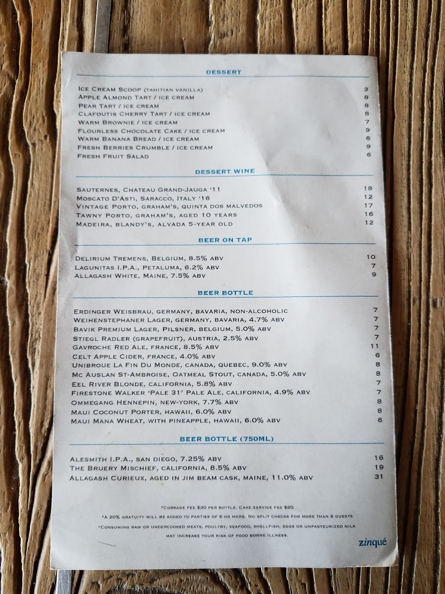 Menu Zinqué-8