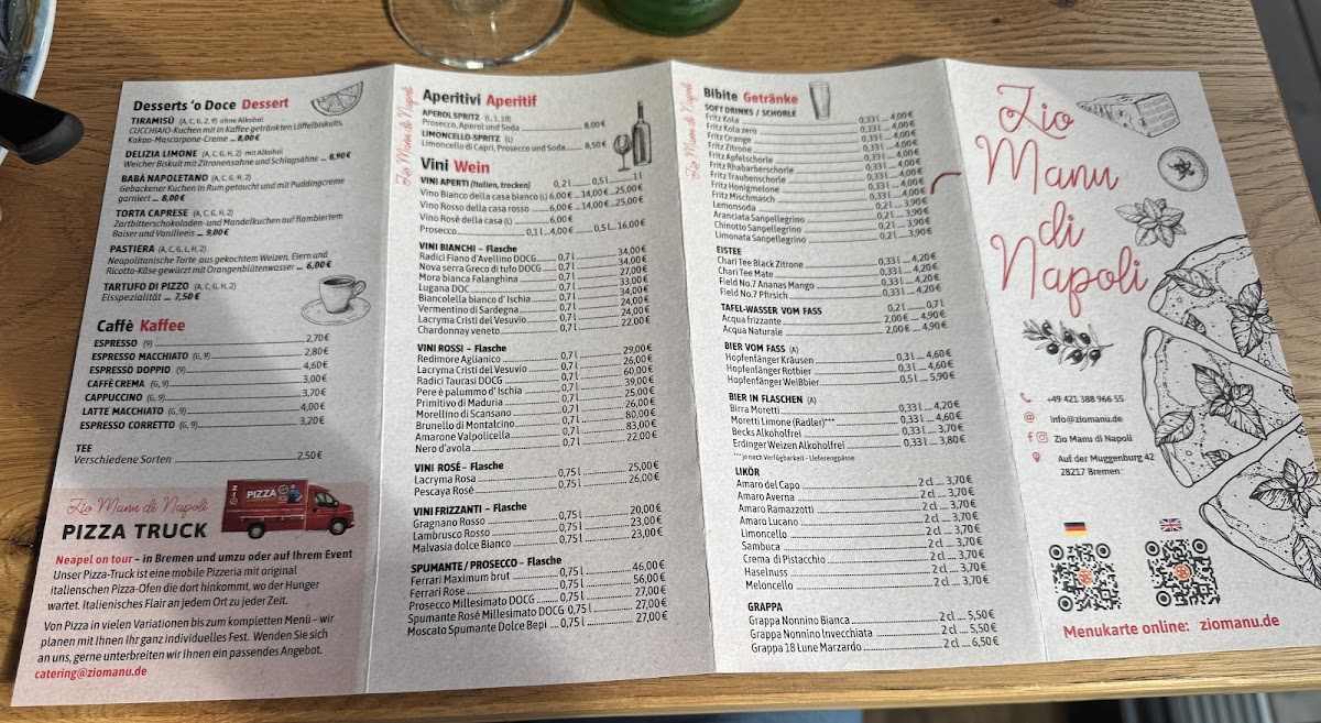 Menu Zio Manu Di Napoli-3