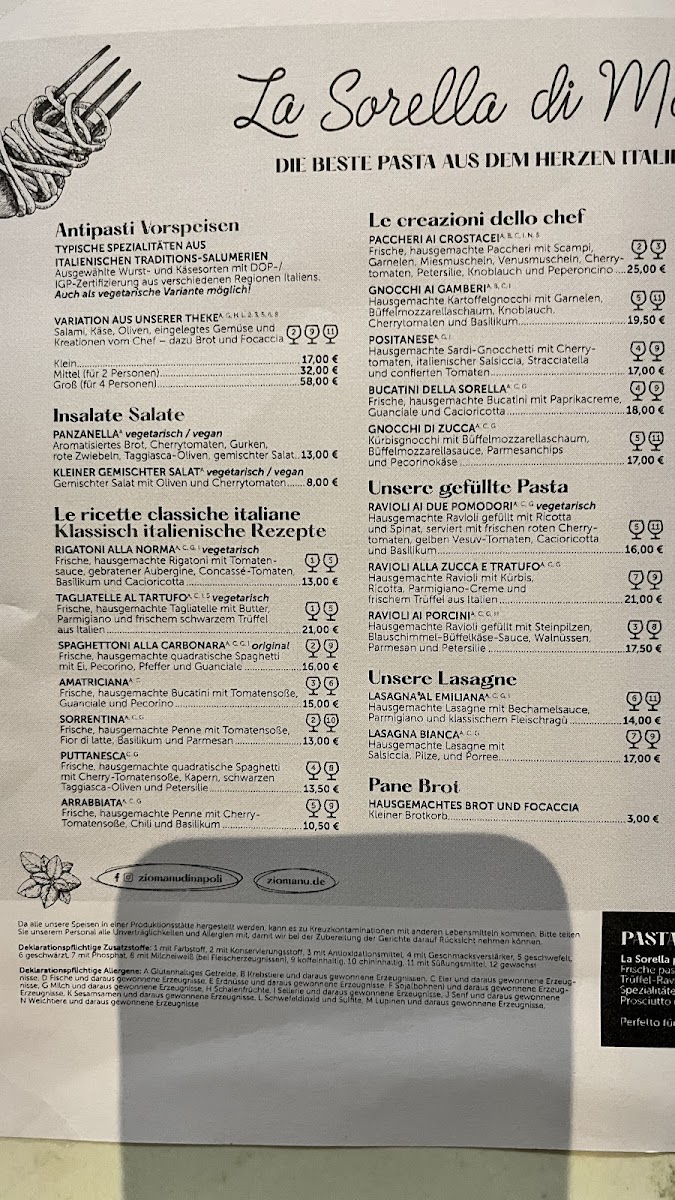 Menu Zio Manu Di Napoli-4