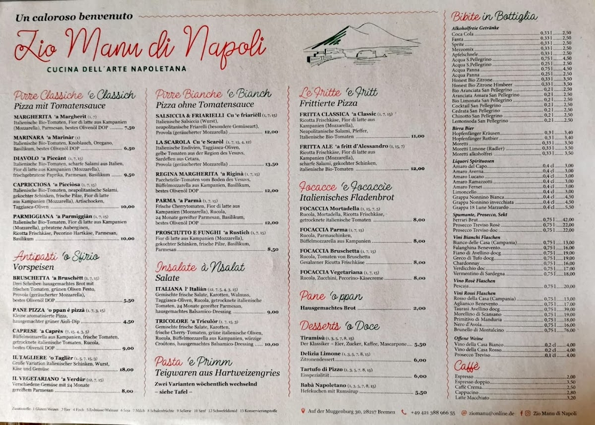 Menu Zio Manu Di Napoli-6