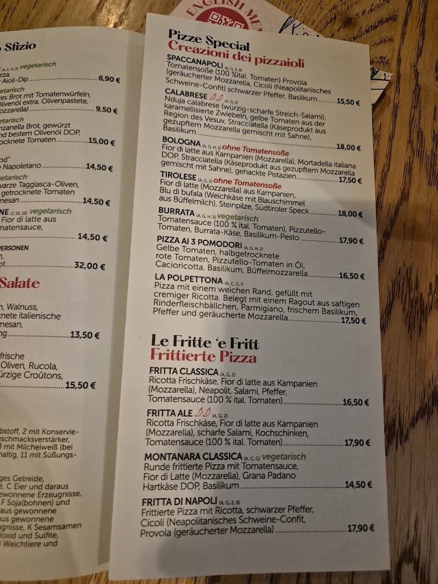 Menu Zio Manu Di Napoli-7