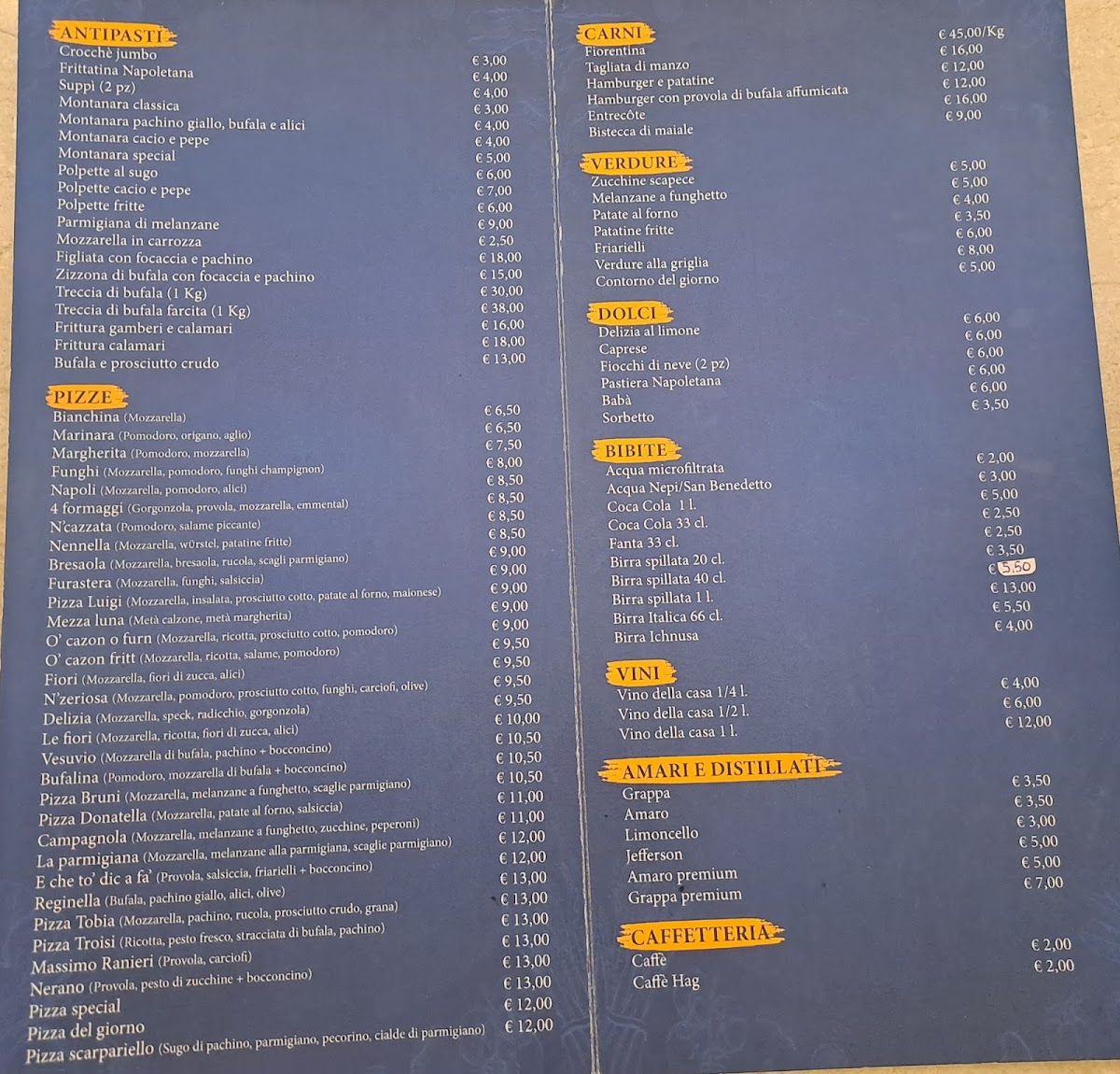 Menu Zio Tobia Pizzeria | Braceria | Friggitoria-8