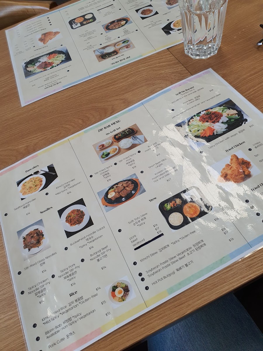 Menu Zipbab Korean Cuisine-10