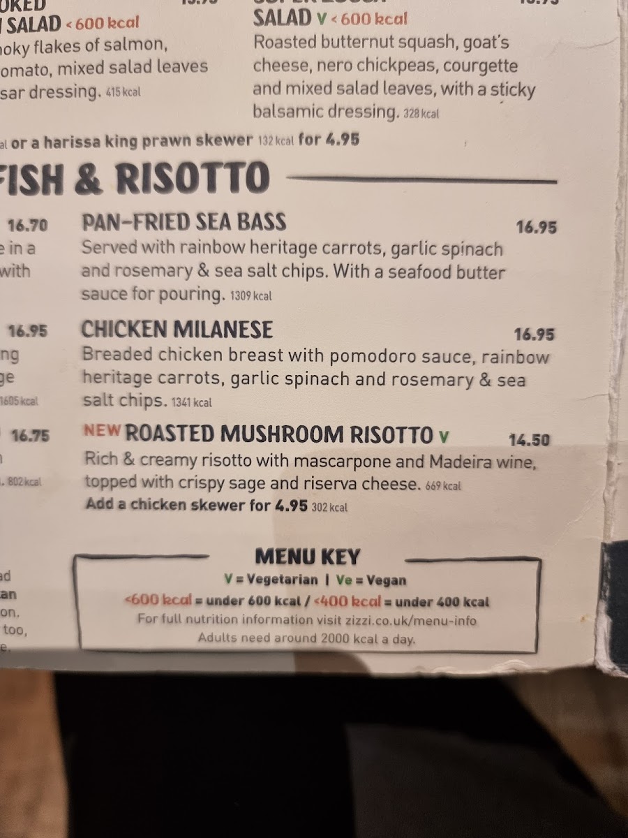 Menu Zizzi - One New Change (St Paul's)-8