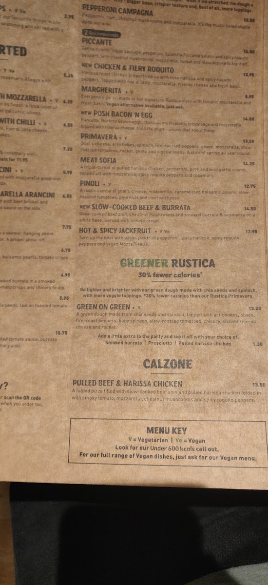 Menu Zizzi - Solihull-3