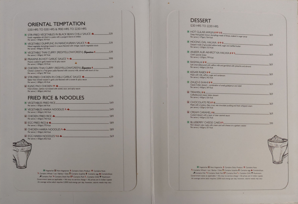 Menu Zodiac-4
