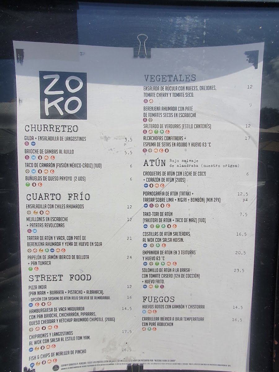 Menu Zoko Retiro - Restaurante En El Retiro-6
