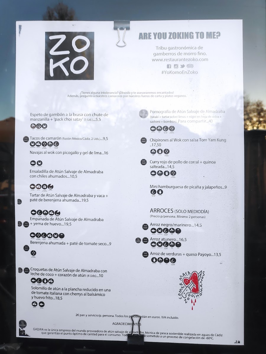Menu Zoko Retiro - Restaurante En El Retiro-7