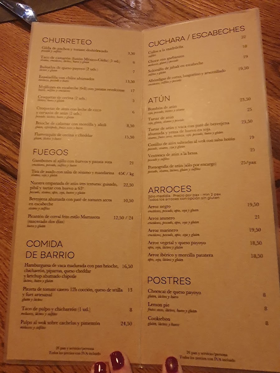 Menu Zoko Retiro - Restaurante En El Retiro-8