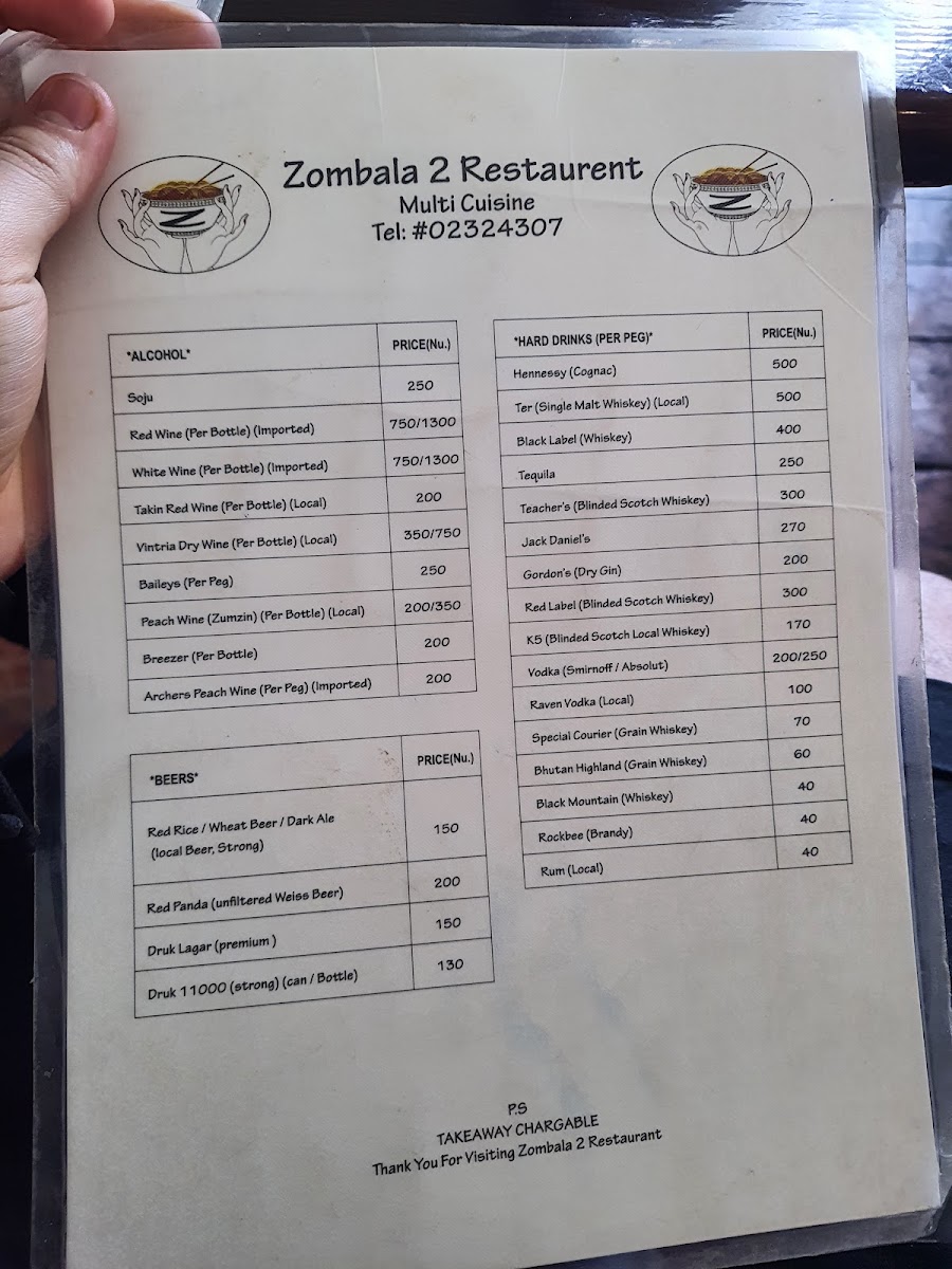 Menu Zombala 2 Restaurant-4