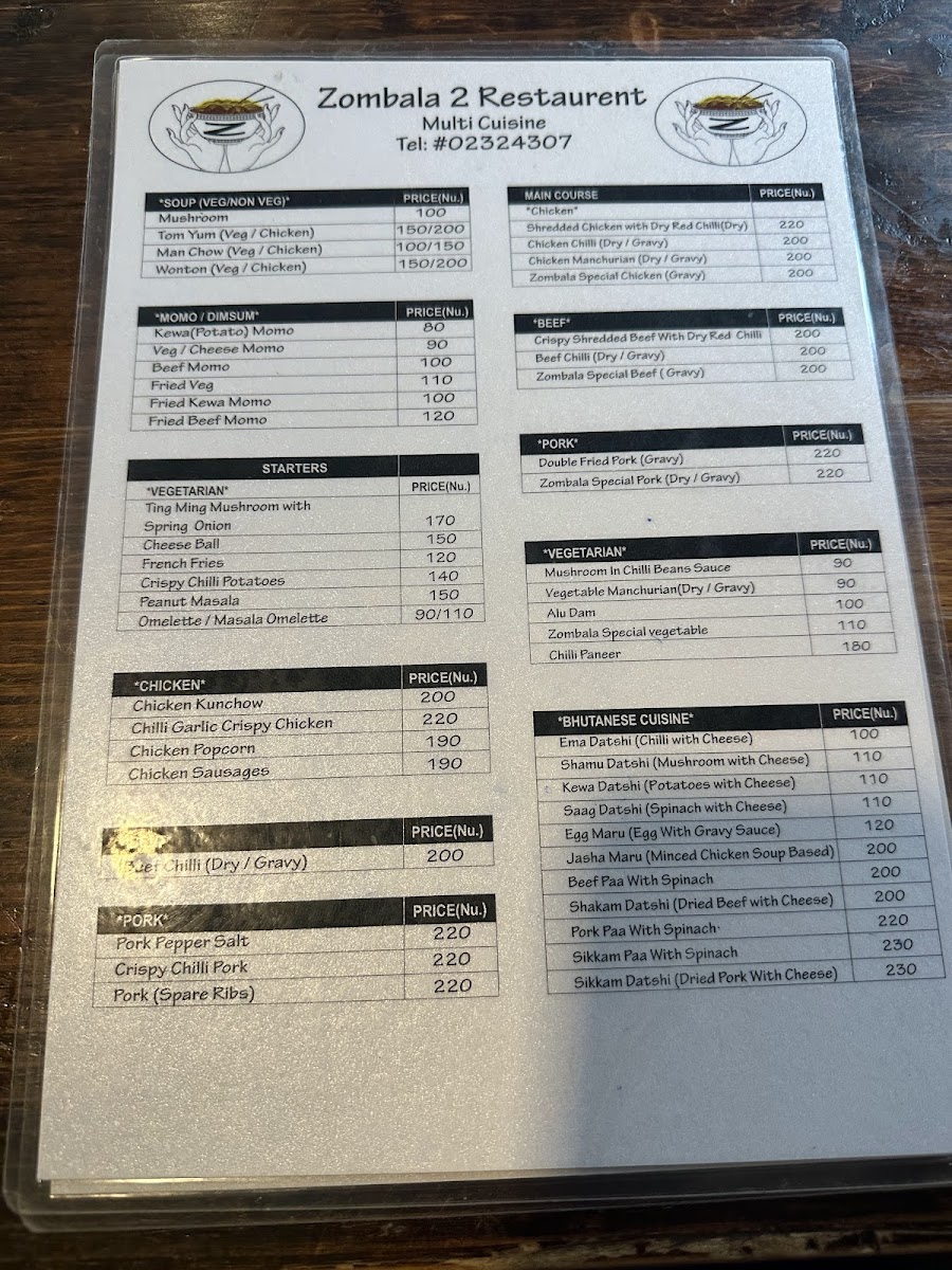 Menu Zombala 2 Restaurant-5