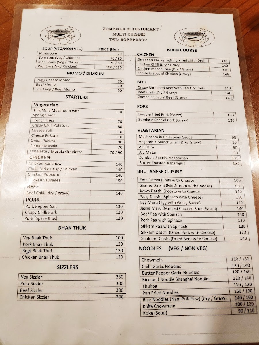 Menu Zombala 2 Restaurant-9