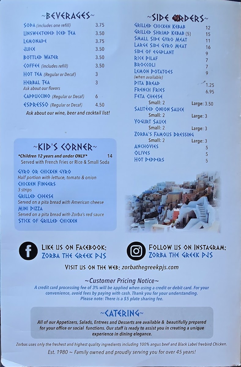 Menu Zorba The Greek-4