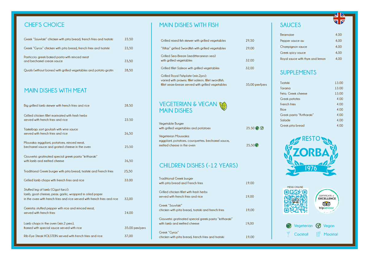Menu Zorba-1