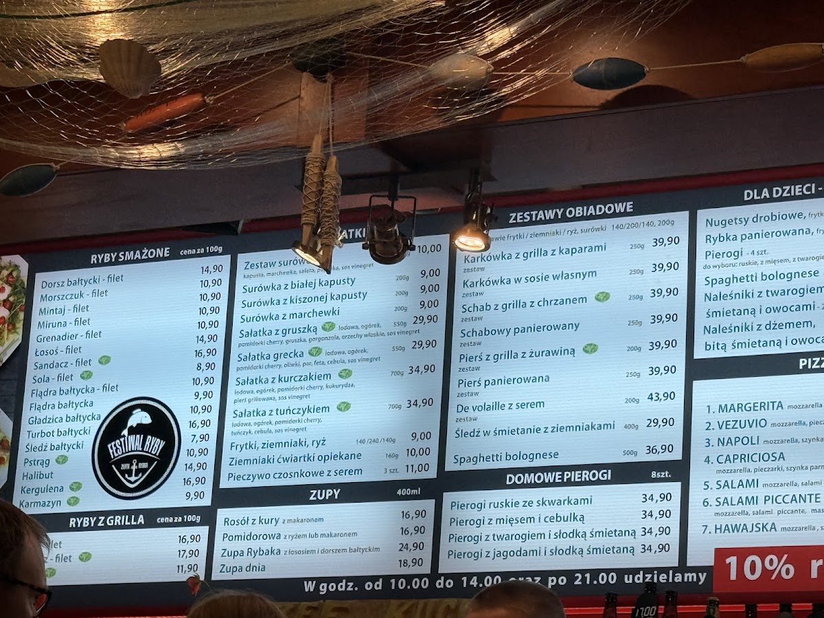 Menu Złota Rybka-1