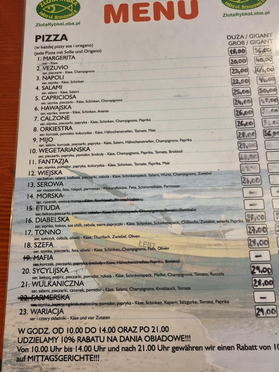 Menu Złota Rybka-10