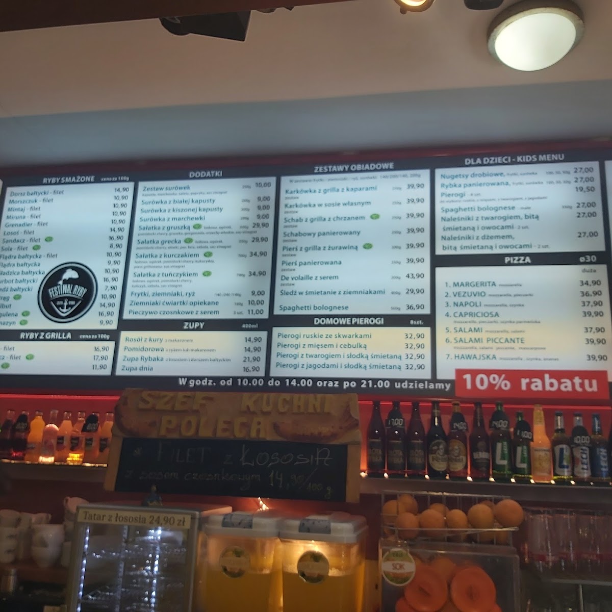 Menu Złota Rybka-2