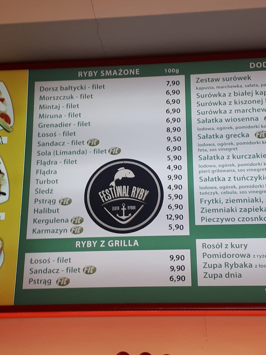 Menu Złota Rybka-6