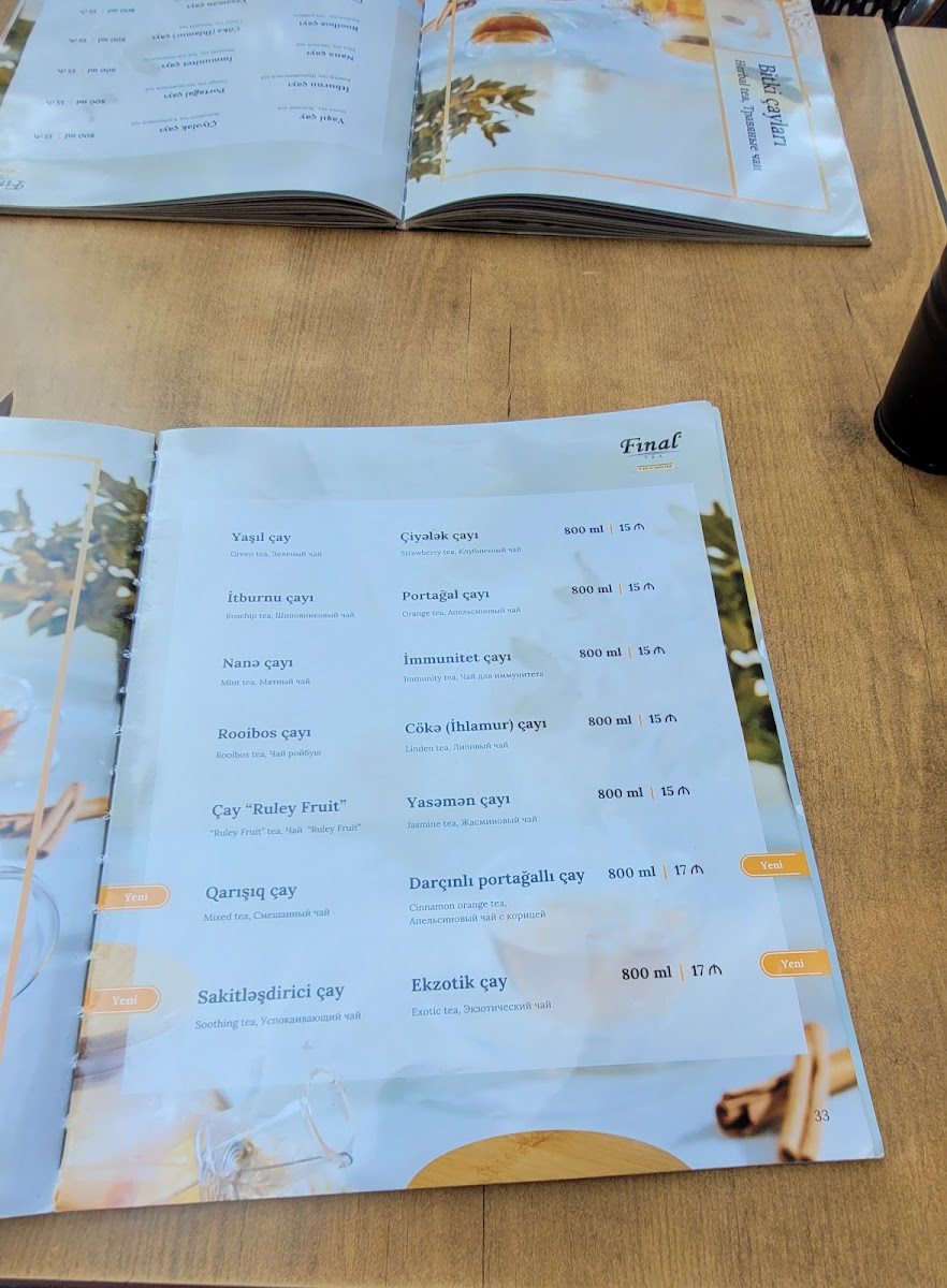 Menu Özsüt Cafe & Restaurant-2