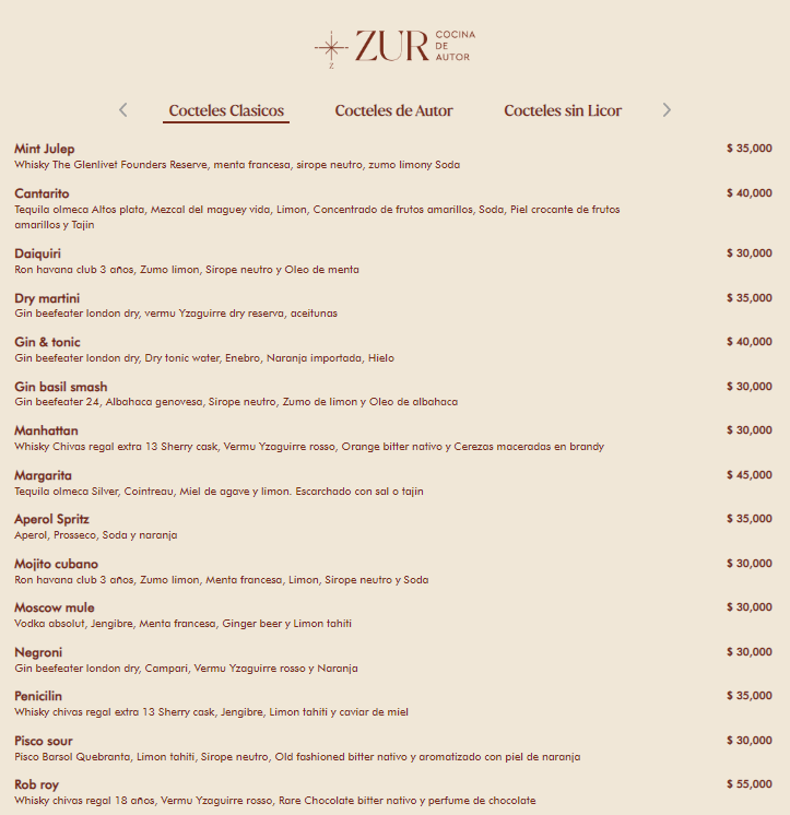 Menu Zur Cocina De Autor-2