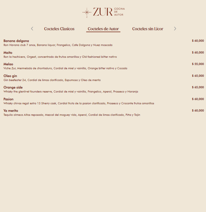 Menu Zur Cocina De Autor-4