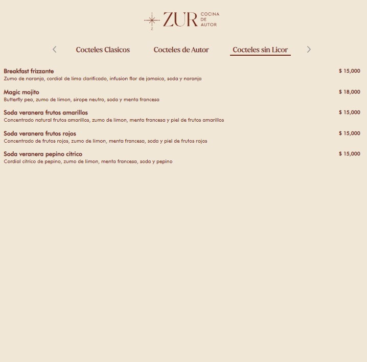Menu Zur Cocina De Autor-5