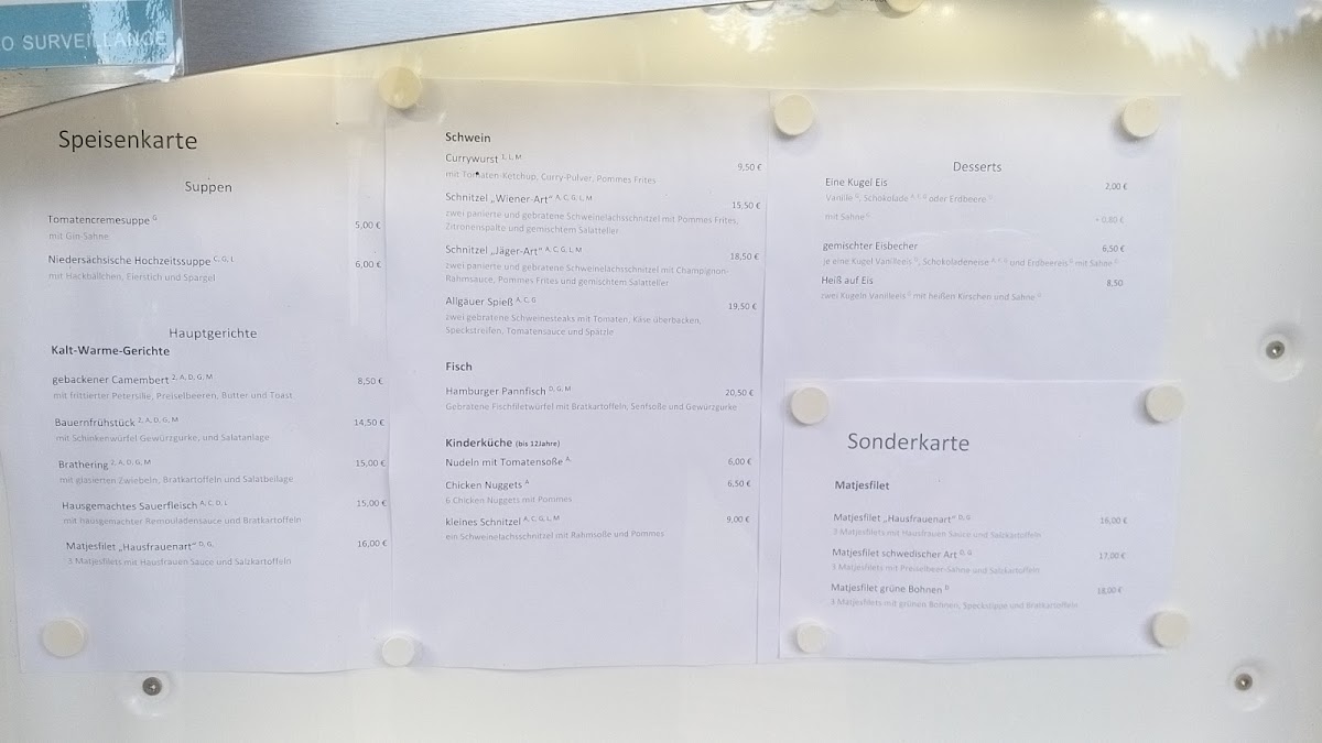 Menu Zur Esterholzer Schleuse | Café & Restaurant-1