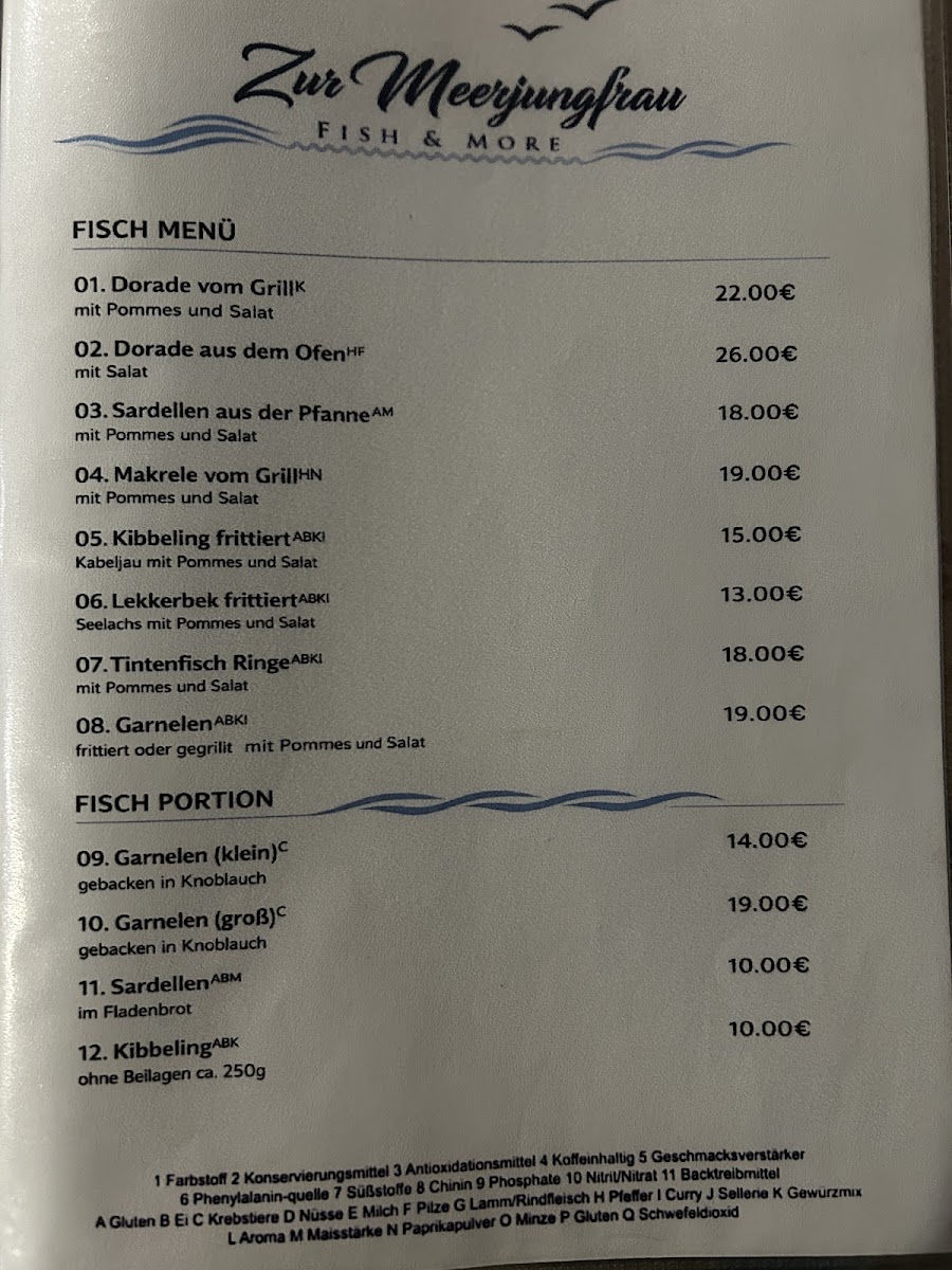 Menu Zur Meerjungfrau-2