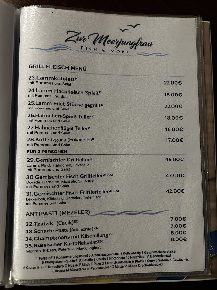 Menu Zur Meerjungfrau-4
