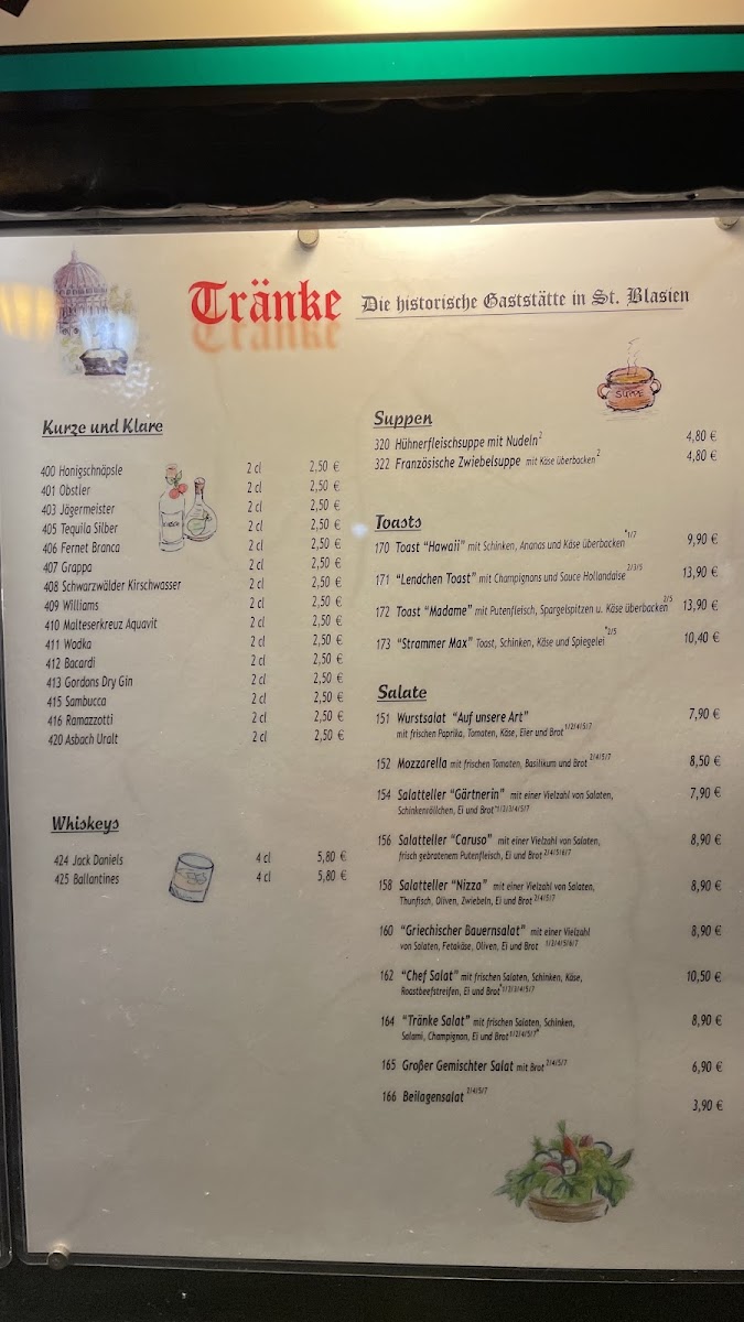 Menu Zur Tränke-1