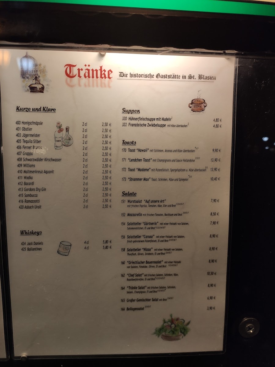 Menu Zur Tränke-3