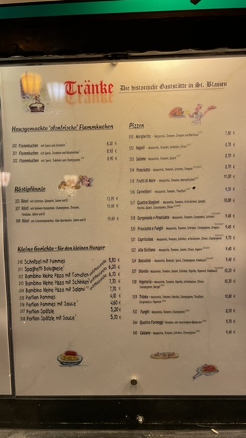 Menu Zur Tränke-4