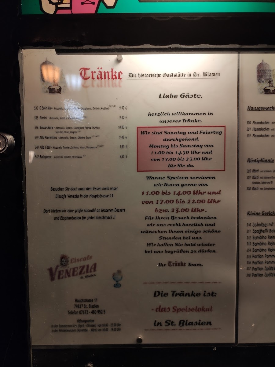 Menu Zur Tränke-5