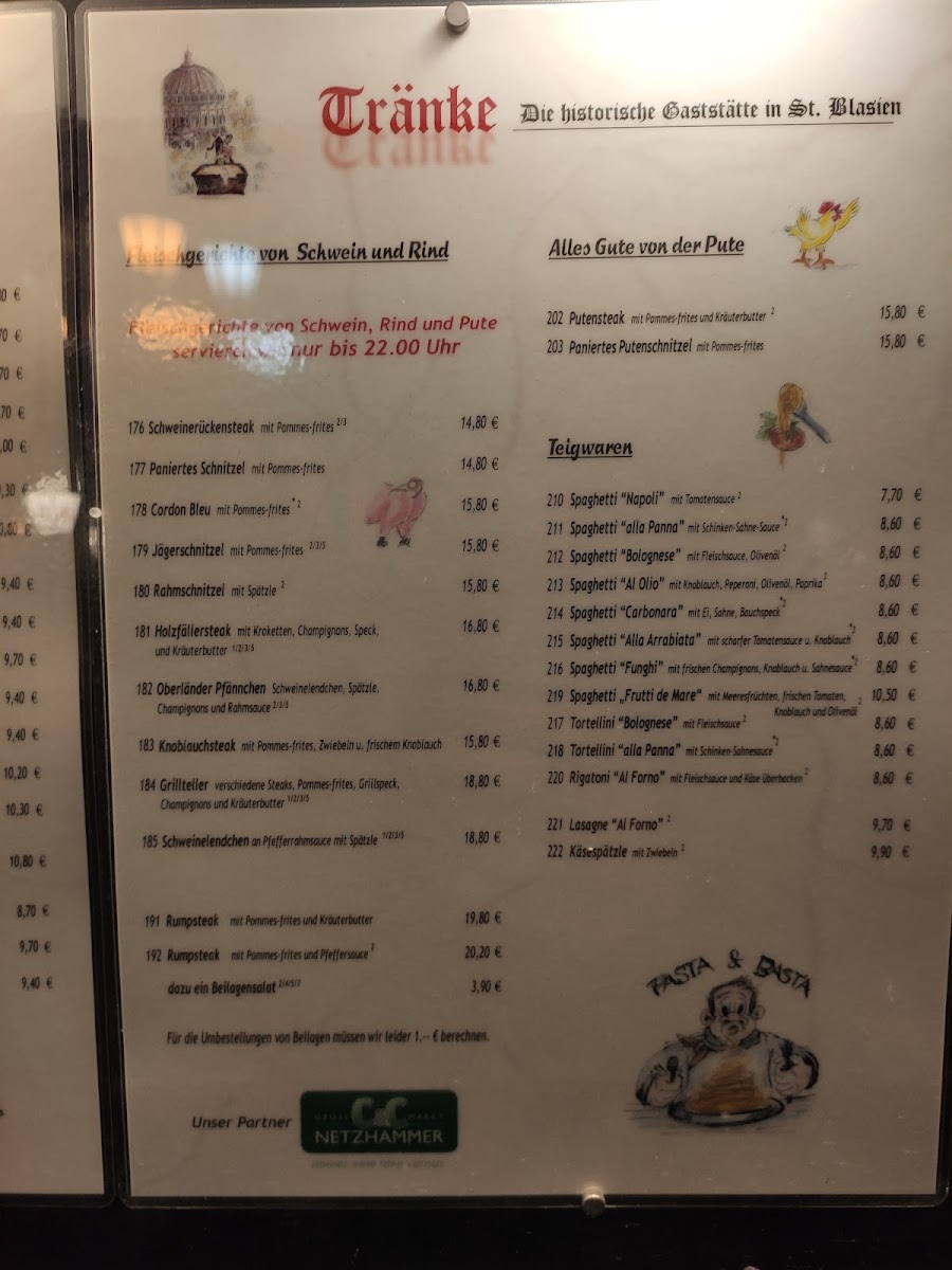 Menu Zur Tränke-7