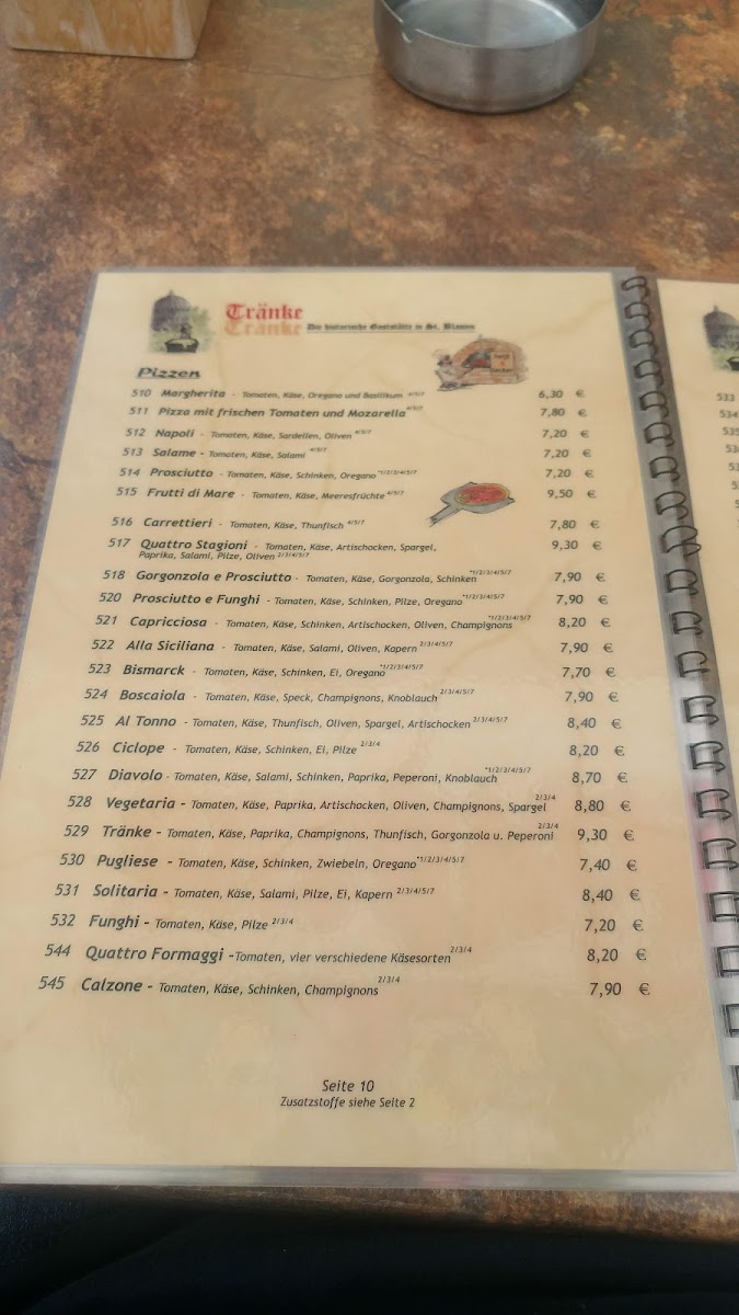 Menu Zur Tränke-8