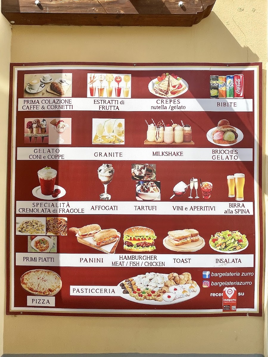 Menu Zurro Ice Cream Bar & Food-2