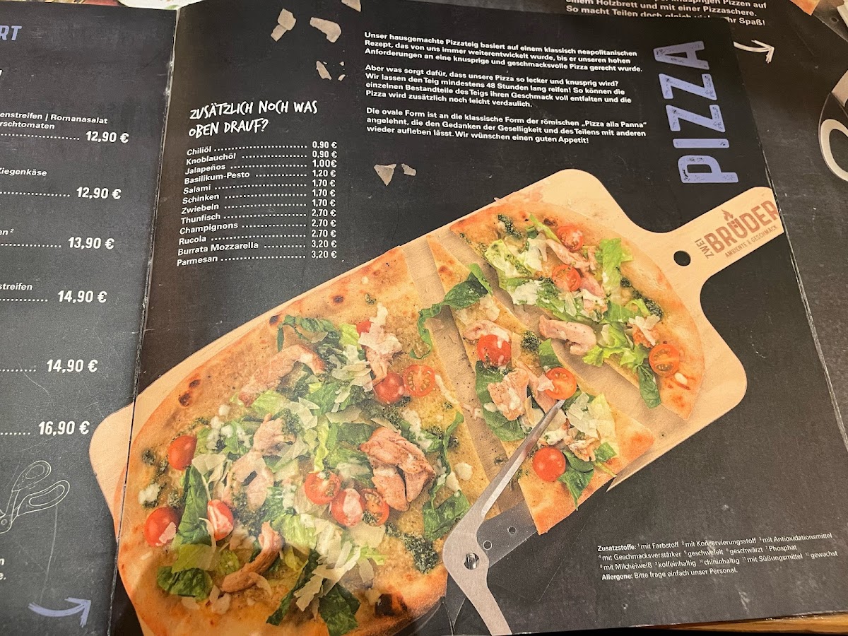 Menu Zwei Bruder-8