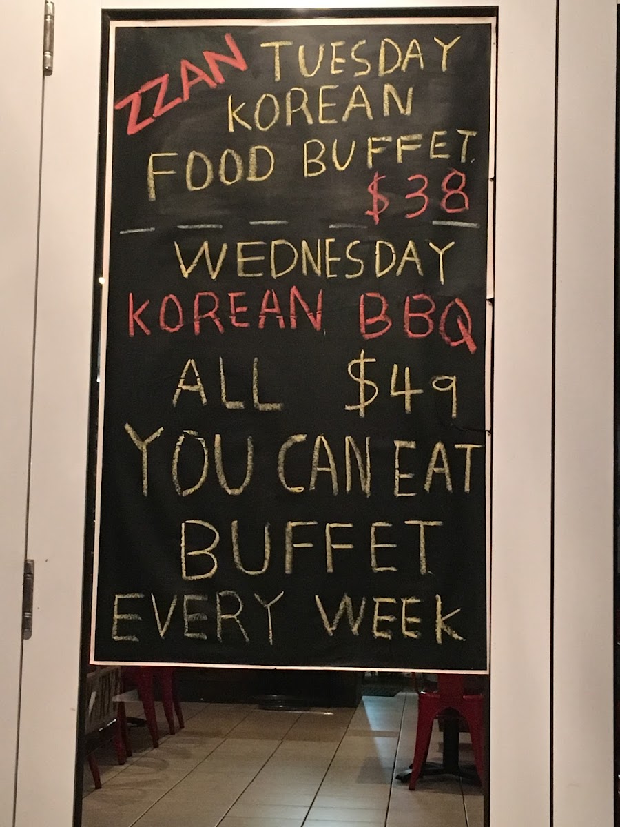 Menu Zzan Korean-3